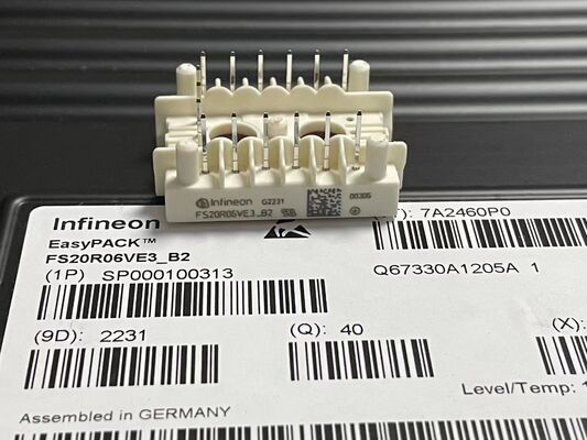 FS20R06VE3_B2 600V 20A IGBT 모듈 트렌치 스톱 기술 낮은 VCEsat 빠른 스위칭 통합 NTC PressFIT 연락 고 전력 밀도 ECONOIM-3 드라이브