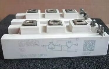 SKM75GB128DN 1200V, 75A 듀얼 IGBT 모듈 낮은 VCE (sat) 1.9V 빠른 전환 통합 다이오드 10μs SC 용량 SEMITOP2 패키지 프레스-피트 핀 UL 인증 드라이브 및 인버터