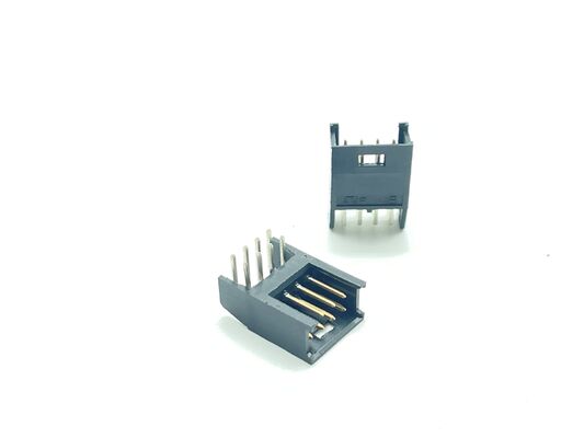 280389-2 2 위치 2.5mm Pitch Wire-to-Board Header 수직 구멍을 통해 포화 UL 94V-0 진 Plated 자동차 및 산업용