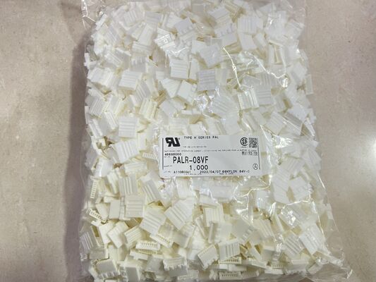 PALR-08VF 8핀 2.0mm 피치 커넥터 하우징 PA 시리즈 리셉터클 크림프 터미네이션 포지티브 잠금 컴팩트 디자인 3A 정격 100V AC 와이어-투-보드 애플리케이션용