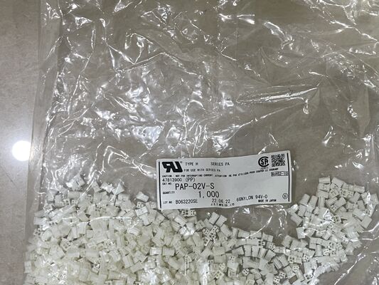 PAP-02V-S 2 위치 2.0mm 피치 커넥터 하우징 PA 시리즈 용기 크림프 종료 긍정 잠금 컴팩트 3A 등급 100V AC 와이어-투-보드 및 고밀도 응용 프로그램