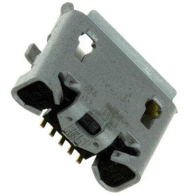 ZX62-B-5PA ((33) 마이크로 USB B 5 핀 컴팩트 SMT, 견고한 껍질 고 보유 10k 사이클 휴대용 장치에 이상적입니다