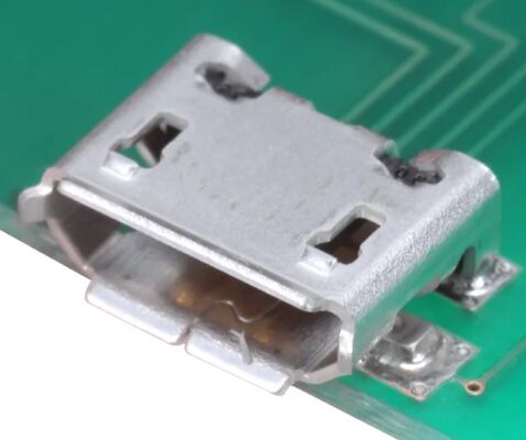 ZX62-B-5PA ((33) 마이크로 USB B 5 핀 컴팩트 SMT, 견고한 껍질 고 보유 10k 사이클 휴대용 장치에 이상적입니다