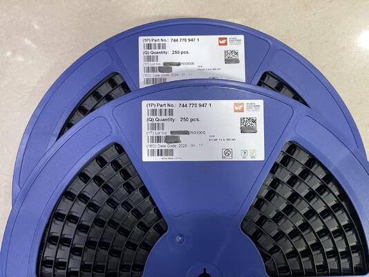 7447709471 470uH 차폐 인덕터 1.4A 정격 1.5A sat AEC-Q200 -40~125°C DC/DC 및 자동차용 12x12mm SMD