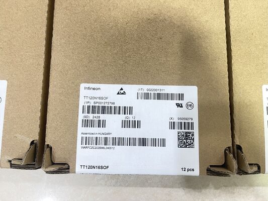 TT120N16SOFHPSA1 SCR 모듈 1600V Vdrm 120A Itav 압력 접촉 높은 전압 저손실 산업용 전력 제어