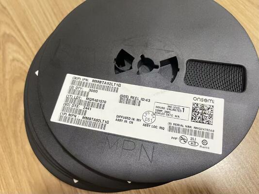 MMBTA92LT1G PNP 트랜지스터 300V VCEO 500mA Ic SOT-23 고전압 낮은 포화력 통신 및 산업용 빠른 전환